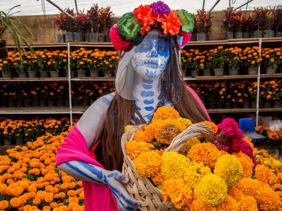 Celebration of day of the dead Celebration of day of the dead in Puebla Mexico on Thursd