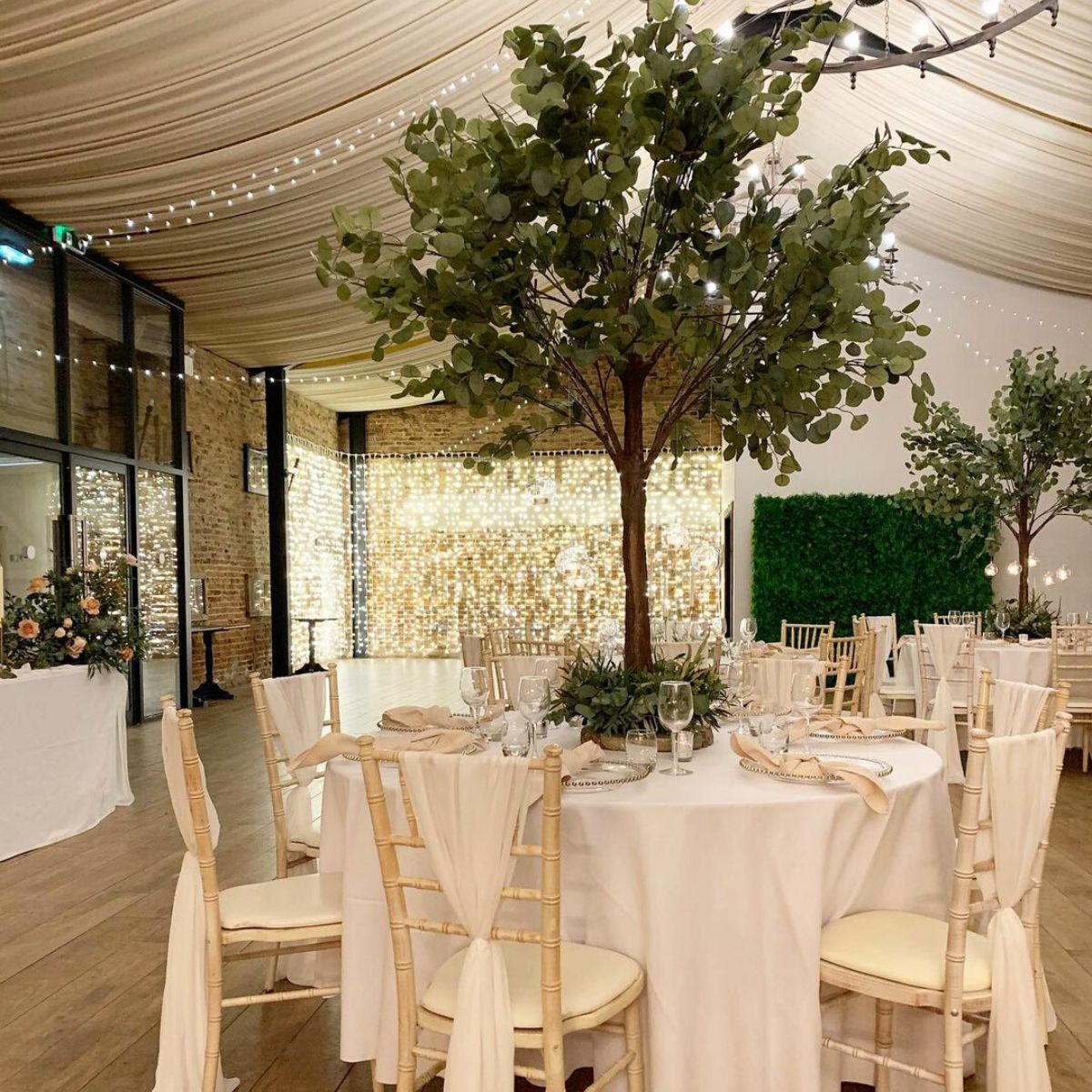 Living trees and plants at weddings are a great trend Living trees and plants at weddings are a great trend