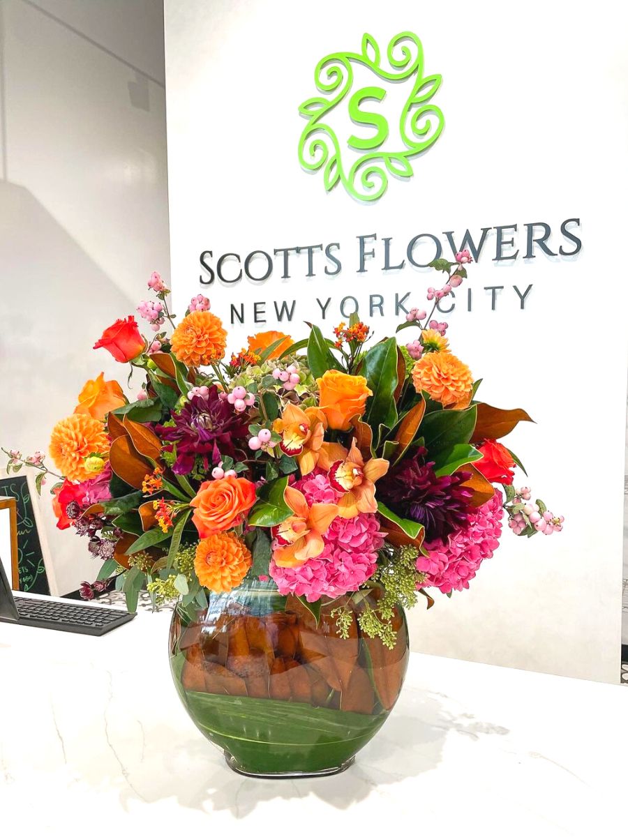 Scotts flowers floral shop in New York