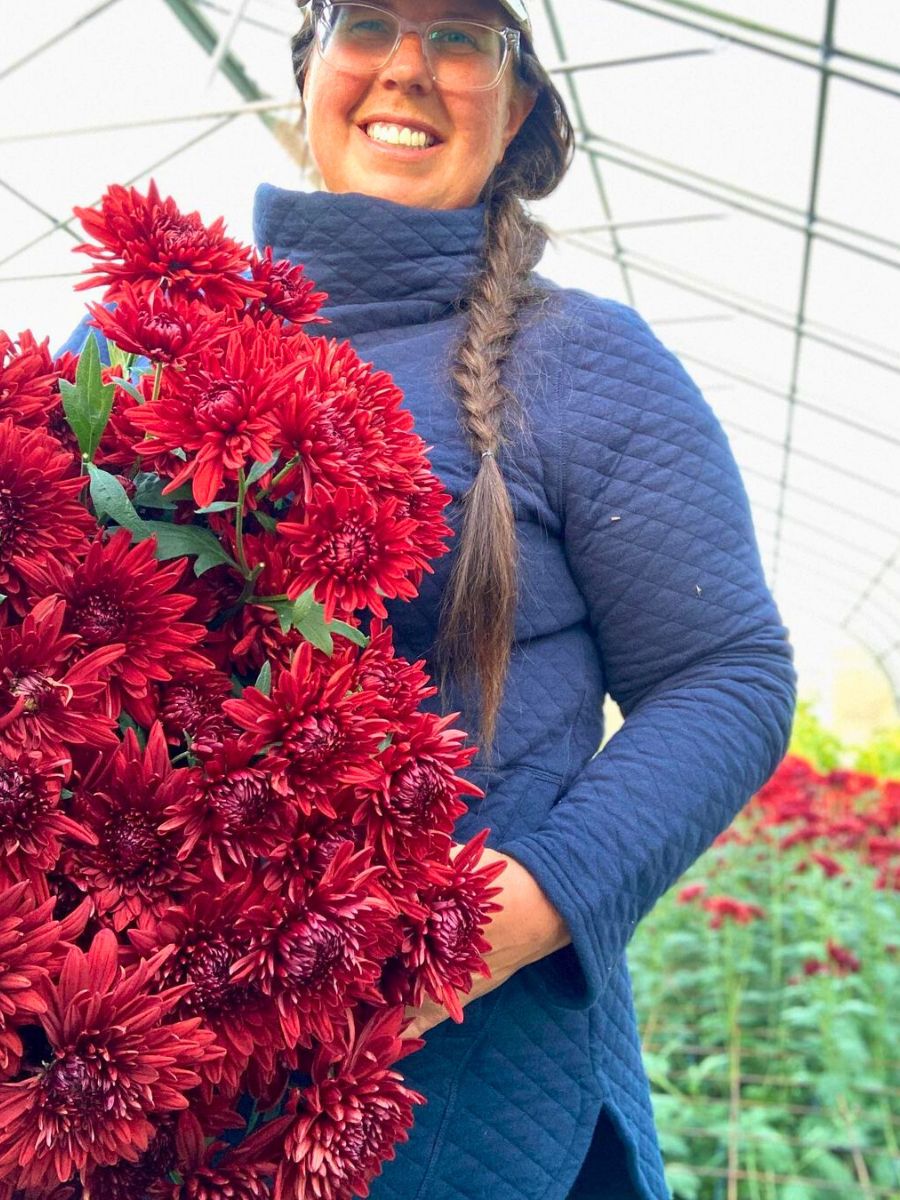 Jenni Love an inspirational female flower farmer