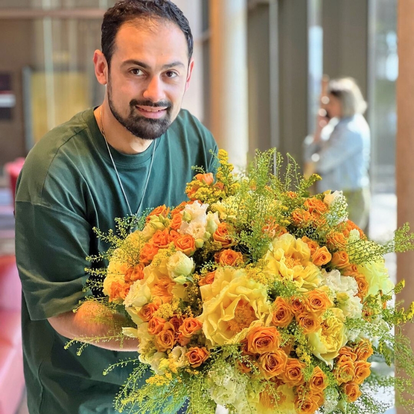 Mixed Bouquet with Spray Roses, by World of Spray Roses Interplant Roses