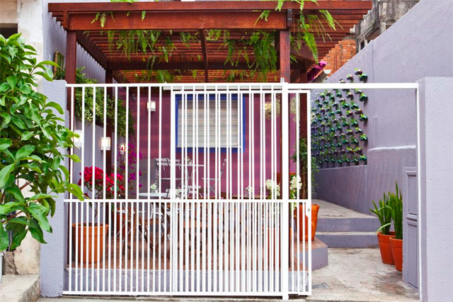 Brazilian Homes Get a Colorful Makeover With a Vertical Garden Rosenbaum