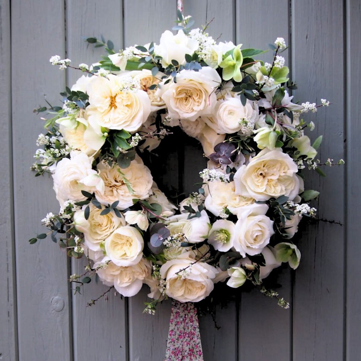 Rose Leonora by Rosaprima for holiday wreath Rose Leonora by Rosaprima for holiday wreath
