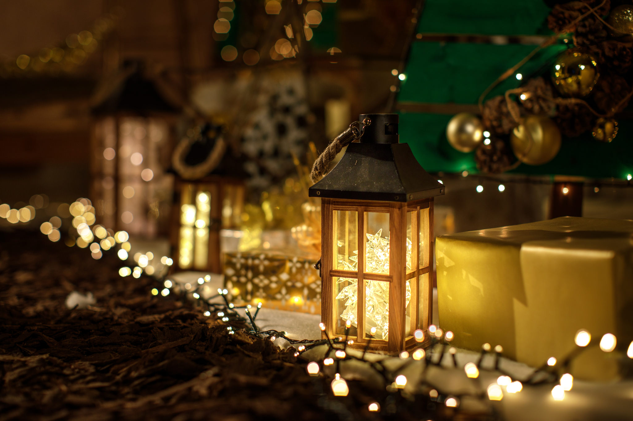 A Christmas Wonderland Decor Soft Lights
